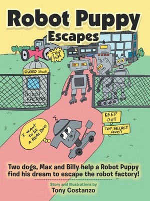 cover image of Robot Puppy Escapes